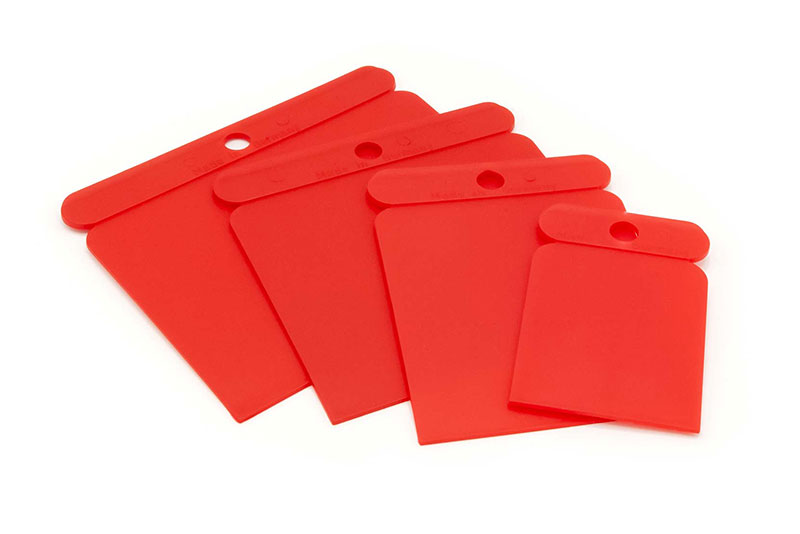 Surface spatula set